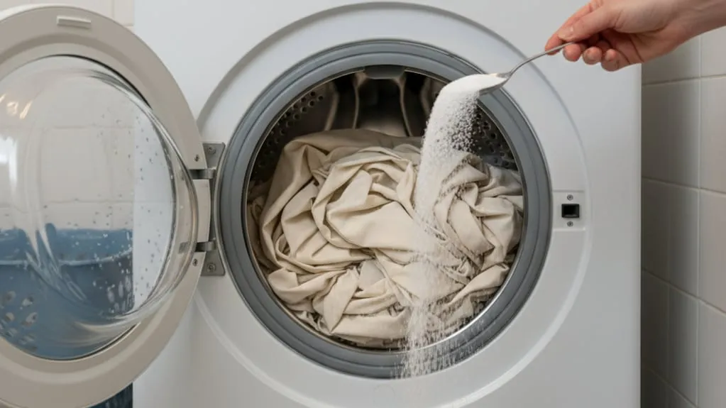 De magie van suiker bij het wassen van gordijnen