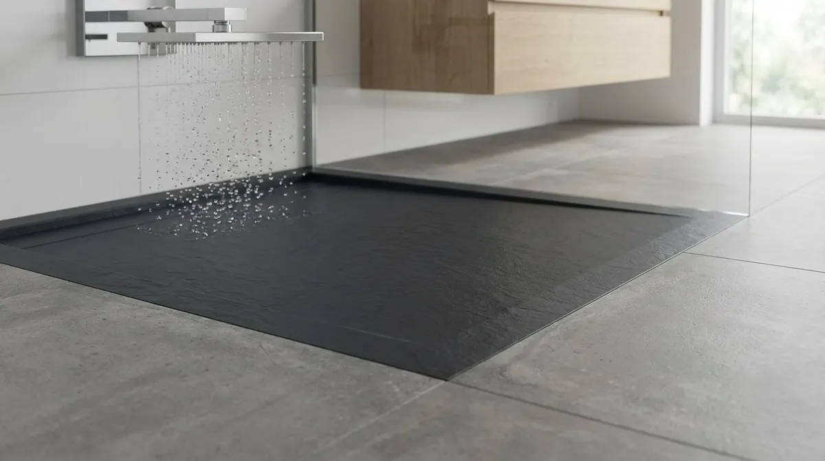 De opkomst van de ultravlakke douchebak: de nieuwe richting in badkamerrenovaties