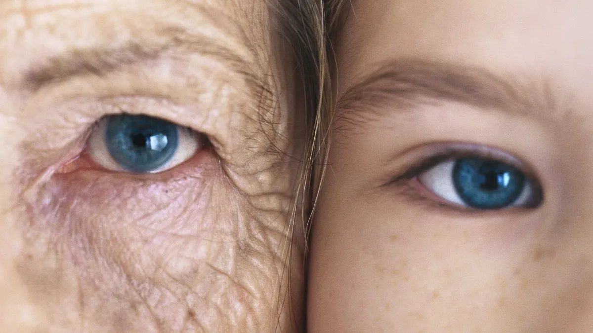 Grote moleculaire omslagen tijdens veroudering